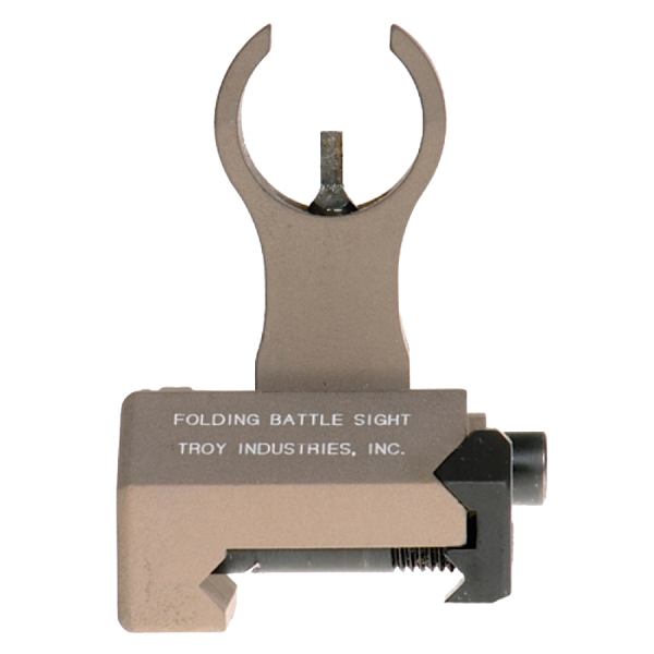 Troy SSIGFBSFHFT Battle Sight Front Folding Flat Dark Earth