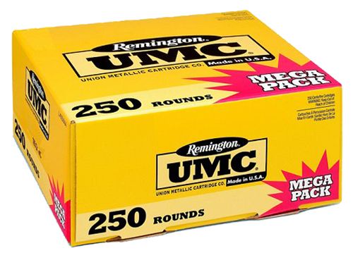 Remington UMC .40 S&W Full Metal Jacket, 165 Grain (250 Rounds) - 23773