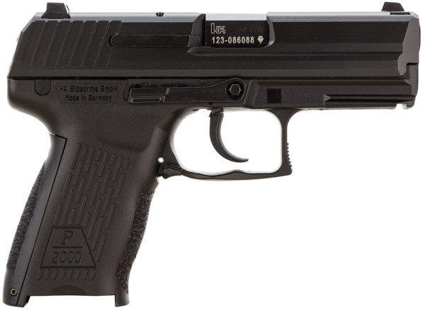 Heckler & Koch (HK) P2000 .40 S&W 12+1 3.66" Pistol in Polymer (V2) - M704202A5