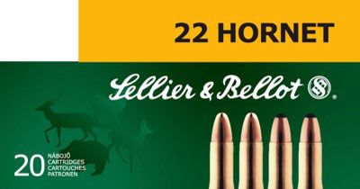 Magtech Ammunition Training .22 Hornet Full Metal Jacket, 45 Grain (20 Rounds) - SB22HA