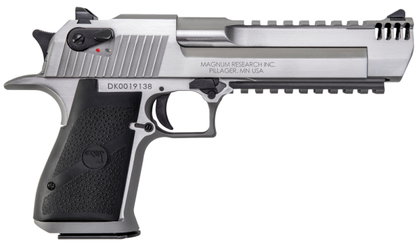 Magnum Research Desert Eagle .50 AE 7+1 6" Pistol in Stainless Steel (Mark XIX 50AE) - DE50SRMB