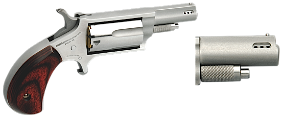 North American Arms Ported .22 Winchester Magnum 5-Shot 1.62" Revolver in Stainless (Ported) - NAA22MP