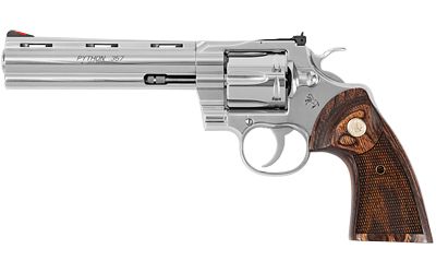 Colt Python .357 Remington Magnum 6-round 6" Revolver in Semi-Bright Stainless Steel - PYTHONSP6WTS