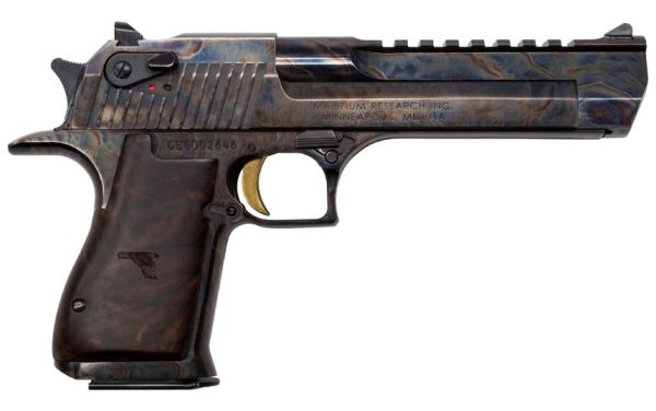 Magnum Research Desert Eagle Mark XIX .357 Remington Magnum 9+1 6" Pistol in Clear Cerakote Color Case Hardended - DE357CH