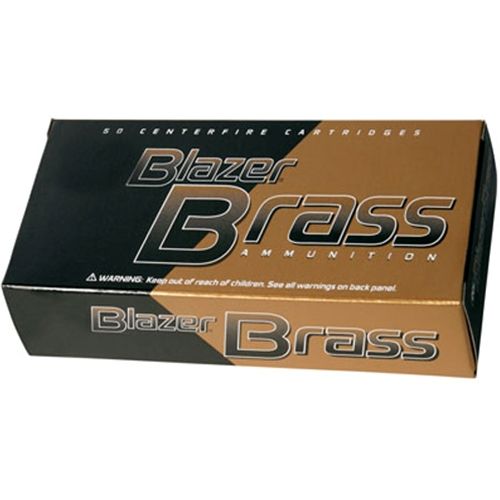 CCI Speer Blazer .38 Special Full Metal Jacket Flat Nose, 125 Grain (50 Rounds) - 5204