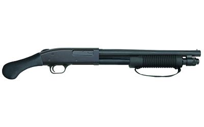 Mossberg 590 Shockwave, Pump Action Shotgun, 12 Gauge, 14" Cylinder Barrel, 3" Chamber, Blue Finish, Pistol Grip, Bead Sight, 26.5" Overall Length 50659