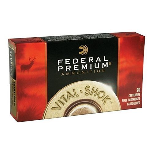 Federal Cartridge Vital-Shok Medium Game .270 Winchester Trophy Bonded Tip, 130 Grain (20 Rounds) - P270TT1