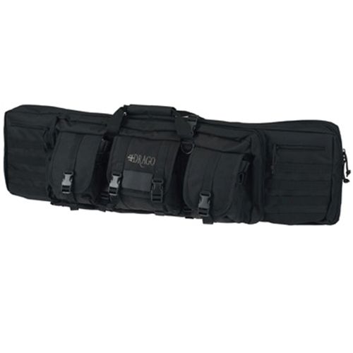 Drago 42" Black Single Tactical Gun Case 600 Denier Polyester 12303BL