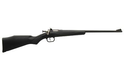 Crickett KSA2240 Single Shot Bolt 22 LR 16.12" 1 Synthetic Black Stk Blued