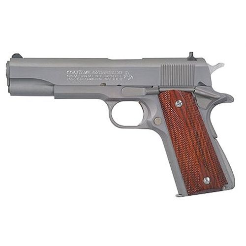 Colt 70 .45 ACP 7+1 5" Pistol in Brushed Stainless (Government) - O1070A1CS