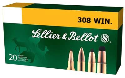 Magtech Ammunition Training .308 Winchester/7.62 NATO Full Metal Jacket, 147 Grain (20 Rounds) - SB308A