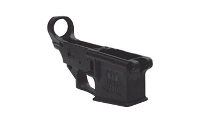 Fmk Firearms Ar-15 Lower, Semi-automatic, Black Finish, Polymer Stock Fmkgar1e