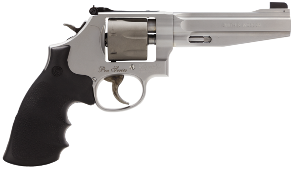 Smith & Wesson 986 9mm 7-Shot 5" Revolver in Two Tone - Stainless/Titanium (Performance Center) - 178055