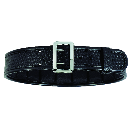 Bianchi Ergotek Sam Browne Belt in Brown Basket Weave - Large (46" - 48")