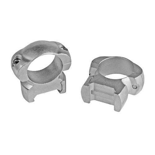 Weaver 1" Medium Grandslam Rings w/Silver Finish 49321