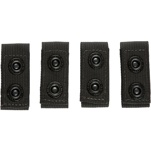 5.11 Tactical Sierra Bravo 2.25" Duty Belt Keepers 4 Pack in Black - 56328-019-1 SZ