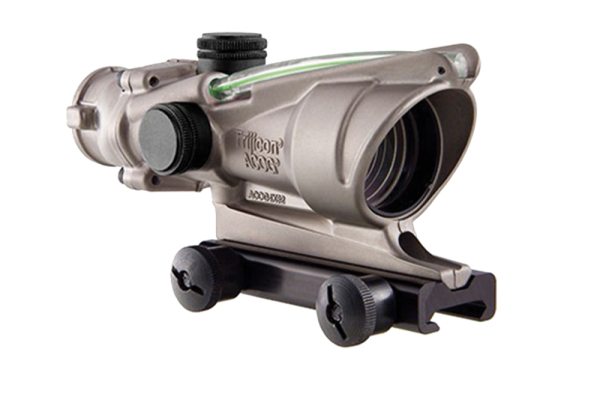 Trijicon Accupoint 1-4x24mm Riflescope in Black (Triangle Green) - TR24C200071