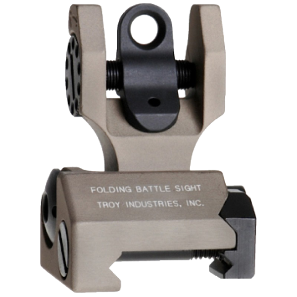 Troy SSIGFBSROFT Battle Sight Rear Folding Flat Dark Earth