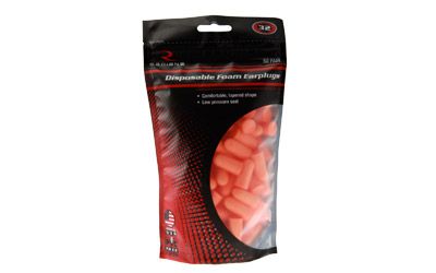 Radians Ear Plugs, Orange, Nrr 32, 50 Plugs Per Bag, Resealable Bag Fb70bg50