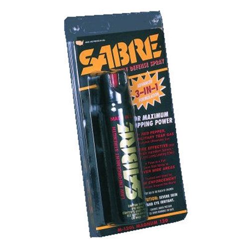 Security Equipment Sabre Tear Gas/Red Pepper/UV Dye Police Magnum Pepper Spray M120L