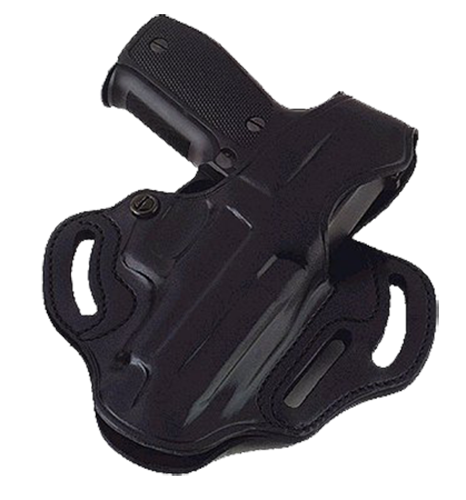 Galco International Cop 3-Slot Right-Hand Belt Holster for Smith & Wesson J-Frame in Black (2.125") - CTS160B