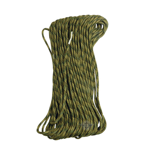 Multi-Camo 100' 7-Strand 550 Paracord #550 Commercial 7-Strand