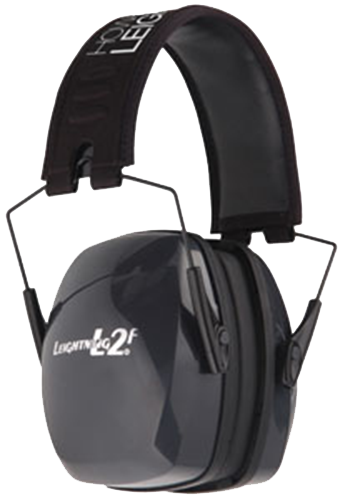 Howard Leight R01525 Leightning L2F Folding Passive Earmuff NRR 27dB Black/Gray