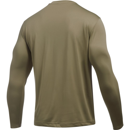 Under Armour Tech Men's Long Sleeve Shirt in Federal Tan - X-Large