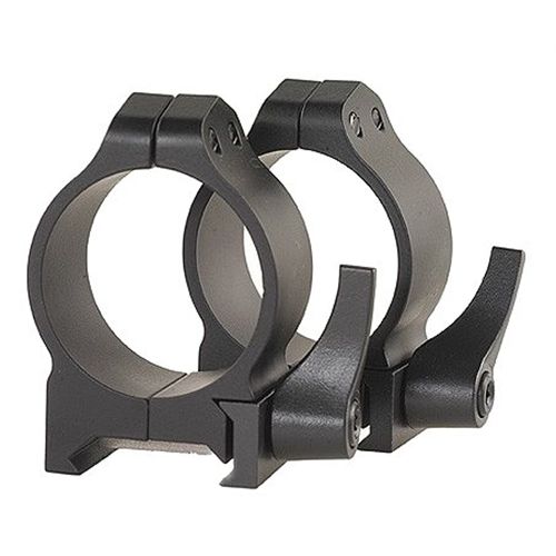 Warne 30MM Low Quick Detach Scope Rings w/Matte Black Finish 213LM