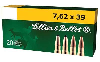 Magtech Ammunition 7.62X39 Soft Point, 124 Grain (20 Rounds) - SB76239B