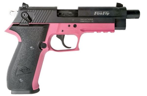 American Tactical Imports FireFly .22 Long Rifle 10+1 4.90" Pistol in Pink - GERG2210TFFP