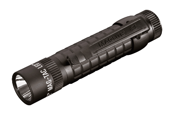 MagLite Mag-Tac Flashlight in Black (5.28") - SG2LRE6