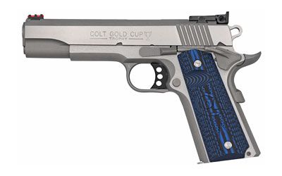 Colt 1911 Gold Cup Lite 9mm 8+1 5" 1911 in Stainless Steel - O5072GCL