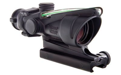 Trijicon Acog, Rifle Scope, 4x, 32, Green Horseshoe 6.8, Matte, W/ta51 Mount Ta31h-68-g