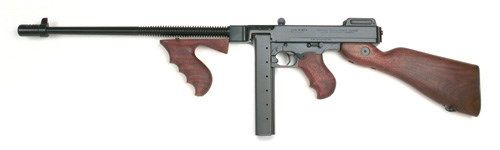 Auto Ordinance Thompson 1927 A1 Deluxe .45 ACP 30-Round 16.5" Semi-Automatic Rifle in Black - T1