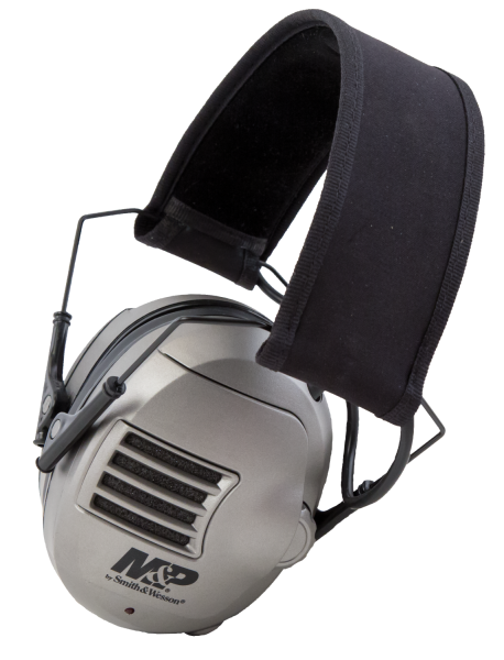 M&P Accessories 110041 Alpha Electronic Earmuff 23 dB Black/Gray