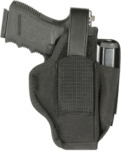 Blackhawk Belt Ambidextrous-Hand Belt Holster for Medium/Large Autos in Black (3.25" - 3.75") - 40AM06BK