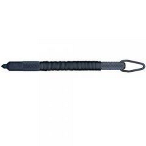 Key Ring Window Punch - Color: Nickel/Black - Length: 5.25 . Lifetime Guarantee.