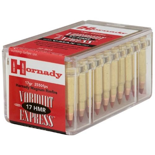 Hornady .17 HMR Poly-Tip V-Max, 17 Grain (50 Rounds) - 83170