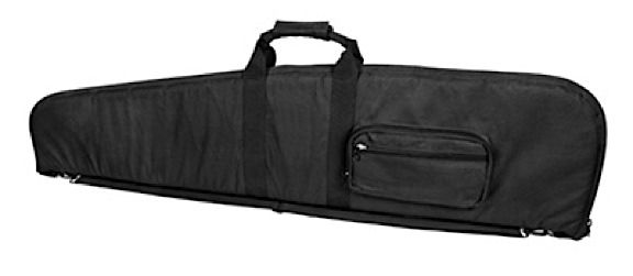 NCStar Scope-Ready 52" Rifle Case Foam-Lined PVC Tactical Nylon Black Finish CVS290652