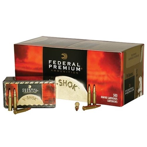 Federal Cartridge V-Shok Varmint .17 HMR Speer TNT Jacketed Hollow Point, 17 Grain (50 Rounds) - P770