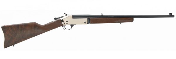 Henry H015B4570 Singleshot Brass Break Open 45-70 Government 22" 1 American Walnut Stk Silver
