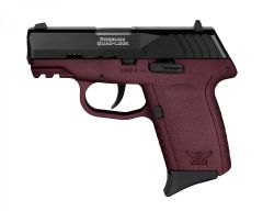 SCCY CPX-2 Gen3 9mm 10+1 3.10" Pistol in Crimson Red - CPX2CBCRG3