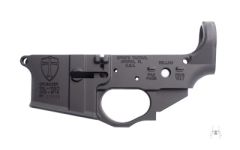 Spike's Tactical Stls022 Crusader, Stripped Lower, Semi-automatic, 223 Rem/556nato, Black Finish, Crusader Logo Stls022