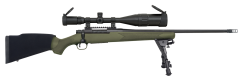 Mossberg 27924 Patriot Night Train Bolt 308 Win/7.62 NATO 22" 5+1 Synthetic OD Green Stk Blued