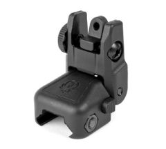 Ruger & Company AR-15 Rapid Deploy Detachable Folding Rear Sight Black Plastic 90415