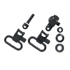 Uncle Mike's Quick Detach 1" Sling Swivels Black Finish 15612