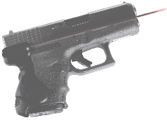 Crimson Trace LG626 Lasergrip Red Glock Gen3 Sub-Cmpct 26/27 Rear Activation