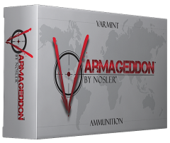 Nosler Bullets Varmageddon Varmint .222 Remington Flat Base Tip, 40 Grain (20 Rounds) - 65135