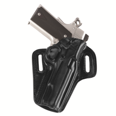 CONCEALABLE BELT HOLSTER Gun FIt: COLT - 4 1/4  1911 Color: BLACK Hand: Left Handed - CON267B